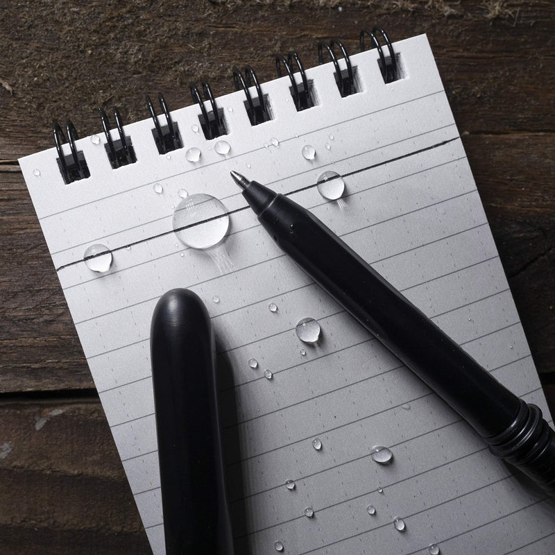 Rite in the Rain All-Weather EDC Pen, Black Pokka 2-Pack, Black 0.8mm Ink, Fine Point (No. BK92) - Image 4